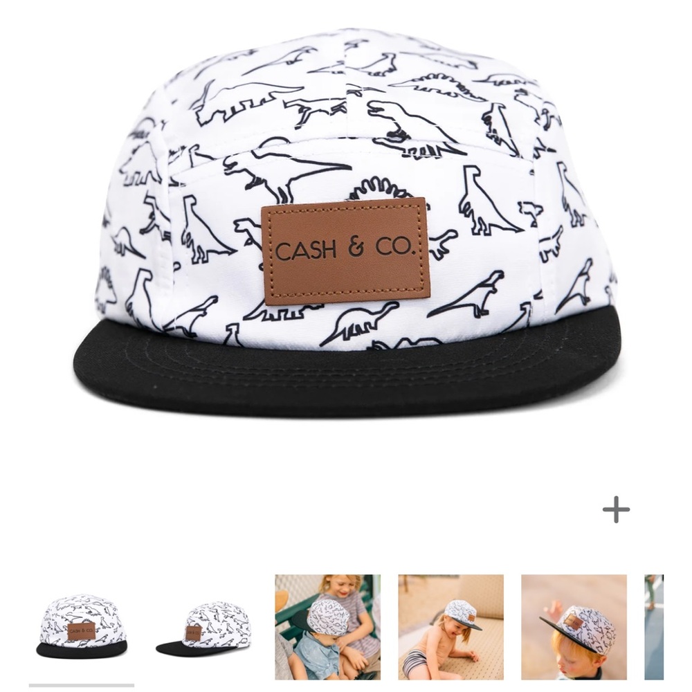 Cash & Co. Dinosaur Print Cap